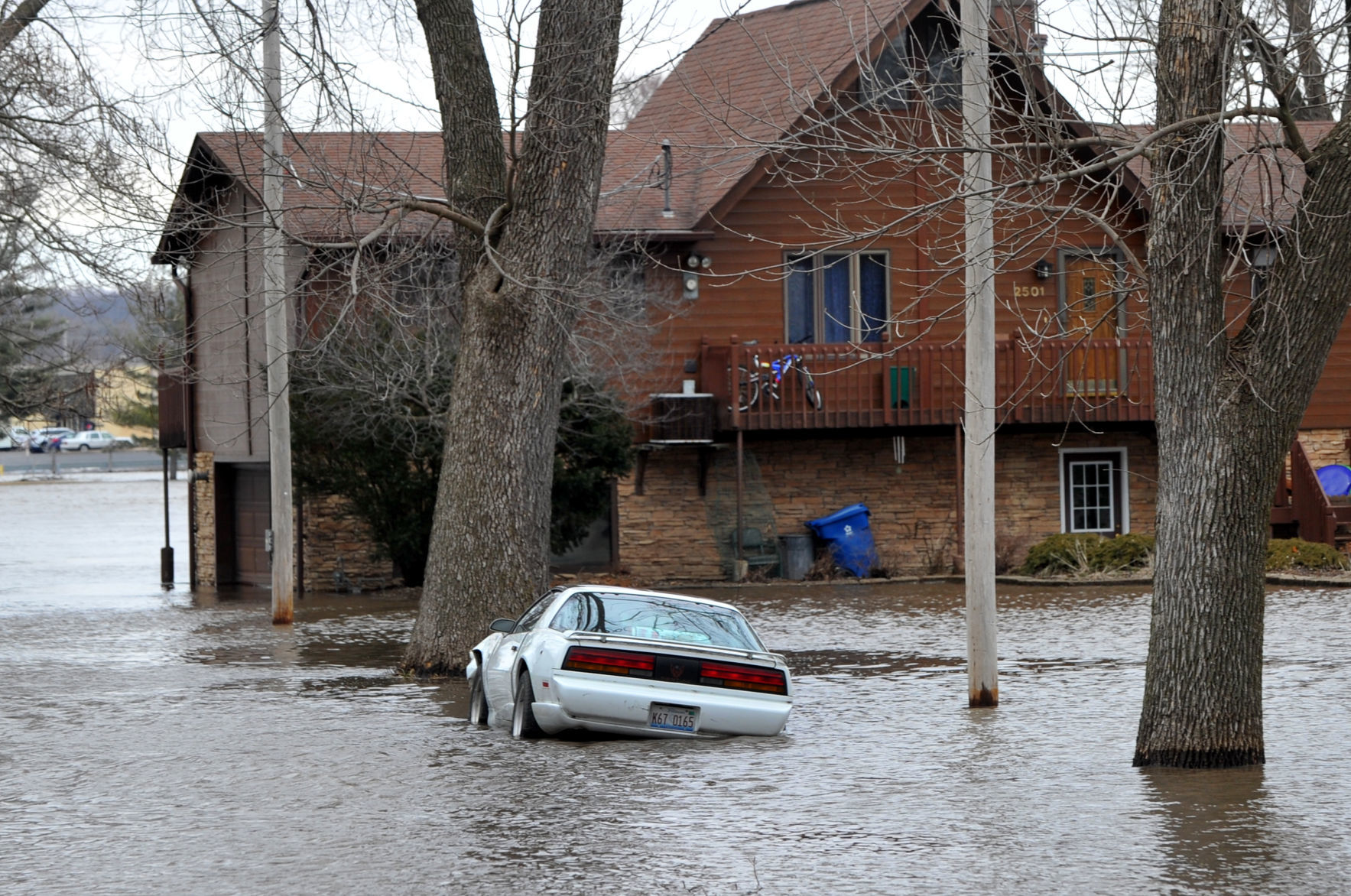 Rock River flooding in Moline